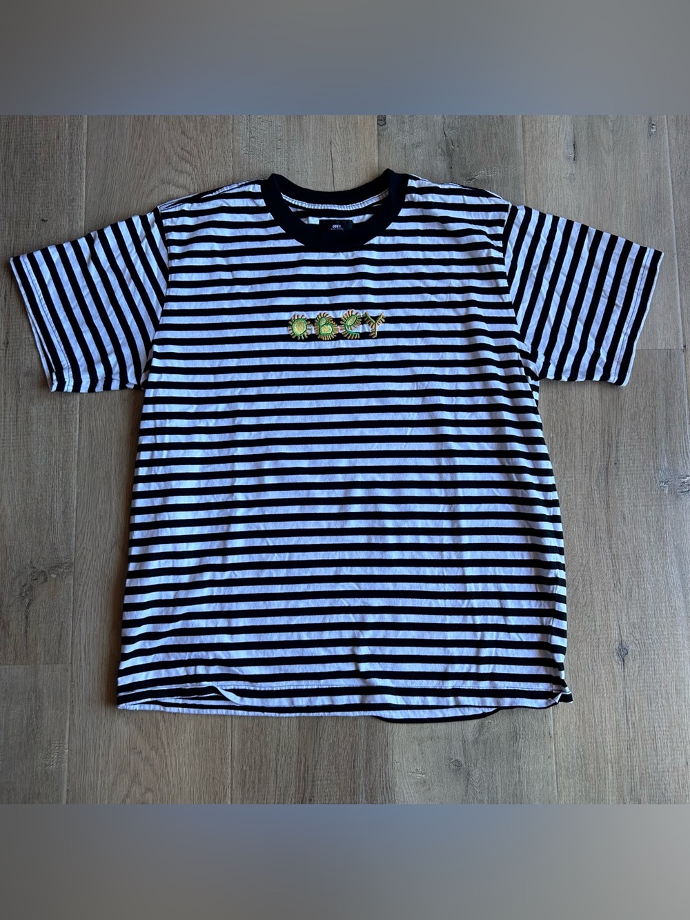 Obey Buggs Striped T-shirt